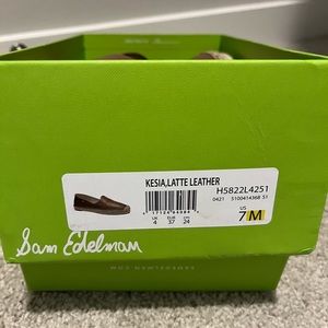Sam Edelman Kesia latte leather size 7 M NWB